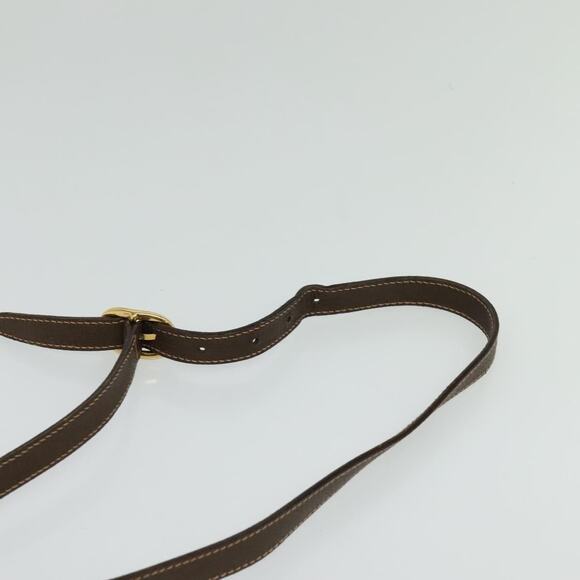 GUCCI GG Supreme Web Sherry Line Bag Pvc Brown Gold 89 02 032 - Picture 8 of 16